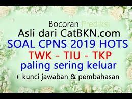 Unduh soal cpns 2018 pdf 50 soal disertai kunci jawabannya. Video Soal Cpns 2019 Dan Kunci Jawaban Soal Dan Jawaban