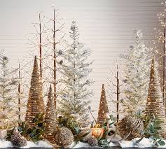 Light Up Grapevine Cone Trees Farmhouse Christmas Decor Woodland Christmas Silver Christmas Decorations