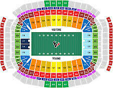 Houston Texans Houston Reliant Stadium Sports Tickets For