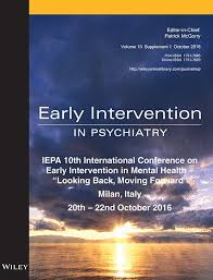 Poster Abstracts 2016 Early Intervention In Psychiatry Wiley Online Library