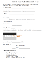 Short sale authorization form sample | word template. 33 Credit Card Authorization Form Template Templates Study