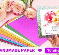 Foska Multi Bright Colors 270GSM Premium Sparkly Card DIY ...