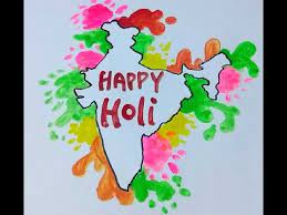 Happy holi holi drawing vase painting for happy holi for holi. Happy Holi Drawing Holi Celebrate In India Youtube