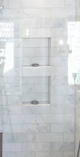 Get more small bathroom design ideas. From Houzz Guest Bathrooms Shower Niche Bathroom Makeover