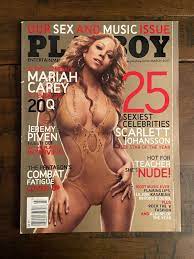 Playboy Magazine MARIAH CAREY March 2007 | eBay