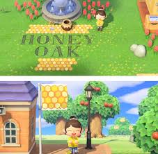 I really wanted to start a new town without deleting my already 5 year old one, so i have been playing with the idea of getting a new copy for a while. I Love My Town Name I Used Some Designs I Found On Here To Start Making A Bee Theme Animalcrossing