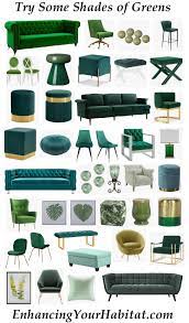 Green Furniture Home Accessories Green Sofa Green Velvet Green Footstool Green Pouf Green Ottoman Ottoman In Living Room Interior Design Boards Green Ottoman