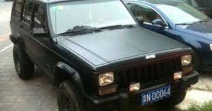 Cherokee In Matte Black Jeep Cherokee Jeep Jeep Xj
