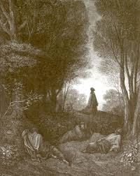 Dore Gustave Bibelillustrationen Gebet Christi Im Garten Gethsemane Garten Gethsemane Gebet Illustration