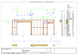 Maisons cercle entreprise construit des maisons à ossature bois. Plans De Panneaux Bois Artkitech Dessinateurs Du Batiment