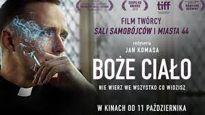 Komasa na poważnie mówi o wierzełukasz adamski„zapowiada się sukces zarówno w kraju jak i za granicą„komasa w niezawo. Boze Cialo Nominowane Do Oscara Film Jana Komasy Ma Szanse Zdobyc Oscara W 2020 Roku