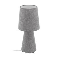 We did not find results for: Eglo Lighting 97132 Carpara 2 Light Large Table Lamp In Grey Linen Fabric Finish Castlegate Lights