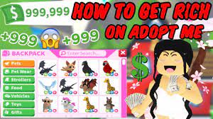 The Real Way To Get Rich On Adopt Me Roblox Youtube Ways To Get Rich How To Get Rich Adoption