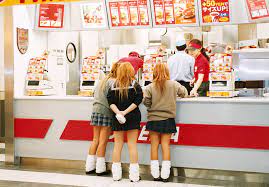 kogal fast food fashion in Shibuya | shibuyettes cosplaying … | Flickr