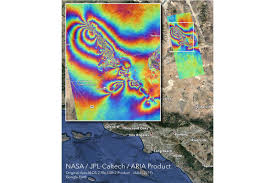 Nasa Uses Alos 2 Satellite To Map Aftermath Of Earthquakes In California Earthquake Recent Earthquakes Science And Technology Articles