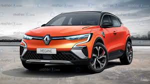 The renault mégane is a small family car produced by the french car manufacturer renault for model year 1996, and was the successor to the renault 19.the mégane has been offered in three and five door hatchback, saloon, coupé, convertible and estate bodystyles at various points in its lifetime, and having been through three generations is now in its fourth incarnation. Upcoming Renault Megane Ev Shows Its Camouflaged Face For The First Time