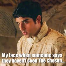 and then I host a watch party for them right from my Chosen app.