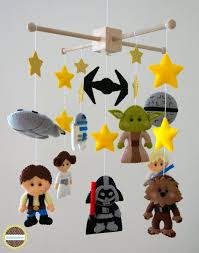 Baby Mobile Star Wars Baby Mobile Star Wars Crib Mobile Etsy In 2020 Star Wars Nursery Star Wars Baby Baby Mobile