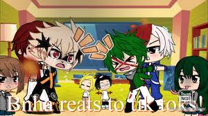 Explore tweets of hot tik tok @hottiktokers on twitter. Bnha Reacts To Tik Toks My Hero Academia And Gacha Life Enjoy Youtube