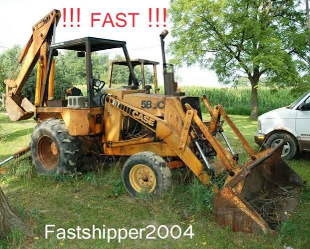 Case 580C Backhoe Loader