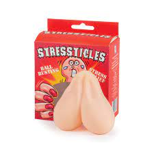 Amazon.com: Stressticles - Testicle Shaped Stress Balls - Ball Busting  Stress Relief Teabagger Ball Sack : Health & Household