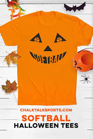Maybe you would like to learn more about one of these? Softball Halloween Tee Pumpkin Face Halloween Softball Sports Shirts Ideas Softball Outfits