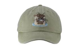 Otter Hat Baseball Cap Otter Cap Hiking Camping Jogging Etsy Baseball Hats Otter Hat Hats