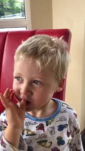 Tadhg (2) sharing his story 😊❤ Born with cleft palate