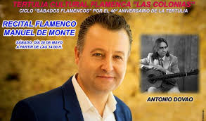 Sábado flamenco' con Manuel de Monte y Antonio Dovao en las Colonias