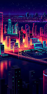 At the 2011 mobile world congress, steve ballmer announced a major update to windows phone 7 due toward the end of the year, windows phone 7.5, codenamed mango. Neon City Phone Wallpapers Top Free Neon City Phone Backgrounds Wallpaperaccess