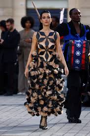 Katy Perry Stuns in a Structured Naked Dress - A Fashion Statement of Boldness