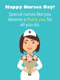 To A Special Nurse Happy Nurses Day Birthday Greeting Cards By Davia Happy Nurses Day Nurses Day Quotes Nurses Week Quotes