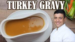 For the gravy, gently fry the onion in the olive oil for about five minutes. Best Turkey Gravy Recipe Ever By Lounging With Lenny Youtube