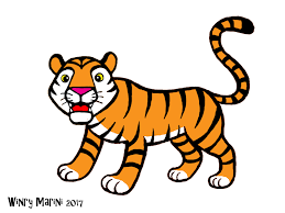 Buku mewarnai harimau kuda gambar png. 98 Gambar Harimau Animasi Pilihan Cikimm Com