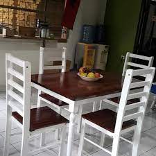 Harga yang mahal juga mempengaruhi bentuk meja makan minimalis yang akan anda pesan. Jual Promo Meja Makan Minimalis Model Terbaik Harga Murah 24 Agustus Di Lapak Suranjanrohitasvarema Bukalapak