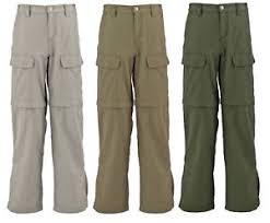 Details About White Sierra X9711y Youth Boys Girls Jr Trail Convertible Hiking Travel Pant