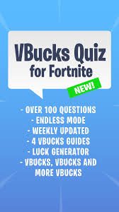 Only true battle royale fans can win! Vbucks Quiz For Fortnite Android Download Taptap