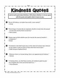 Valentines day card, love and kindness concept. Kindness Quotes For Kids Worksheets