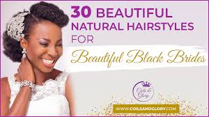 Natural curls with a boho hair crown. 30 Beautiful Wedding Hairstyles For African American Brides Coils And Glory