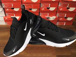 Air Max 270 Black And White Outfit Men Shoe New Box Real Air Max 270 Style Ah8050 002 Black Solar Sneakers Size 9 5 Fashion Clothing Shoes Accessories Mensshoes A Sneakers Shoes Mens Shoes