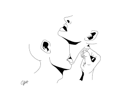 Aesthetic Simple Black And White Tattoo Drawings The Sweet Betrayal Created By Yu N Art Tattoo Ink Art Simple Love Couple Be Hipster Drawings Beautiful Easy Drawings Abstract Tattoo Designs