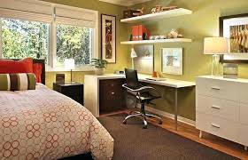 Looking for small home office ideas? Office Spare Bedroom Ideas Room Interior Decoration Medium Size Study Guest Home Small Transformed Cool Homepimp