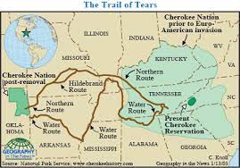 Geography In The News The Long Trail Of Tears Trail Of Tears Native American History Native American History Cherokee