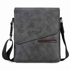 Vicuna Polo Vintage Frosted Leather Messenger Bag Shoulder Bag Men Vintage Leather Messenger Bag Handbags For Men