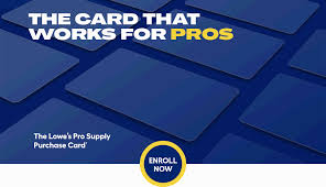 This means it is only for purchases made at a lowe's store or through lowes.com. Lowe S Pro Supply Purchase Card