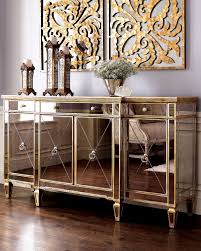 Amelie Mirrored Buffet In 2020 Mirrored Furniture Mirror Buffet Decor