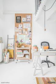 Inrichting Werkplek Aan Huis Met Een Inspiratiewand Van Kurk Http Www Theikea Com Ikea Deco Organizacion De Oficina En Casa Diseno De Oficina En Casa Hogar