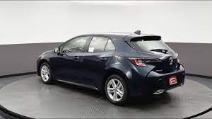 New 2019 toyota corolla xse in auburn, me. 2019 Galactic Aqua Mica Toyota Corolla Hatchback Hatchback N21018 Youtube