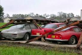 Just A Car Guy The Cars Were Being Hidden From The Irs As The Owner Was In Trouble For Non Payment Of Tax Hurricane Charlie Brought Them Out Of Hiding