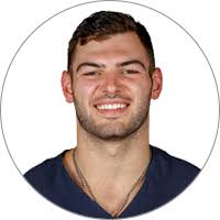 Men's Chicago Bears TJ Edwards Nike Navy Game Player Jersey